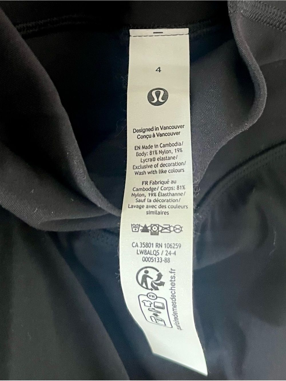 lululemon Align™ High-Rise Skirt in Classic Black Size 4 - Picture 8 of 13